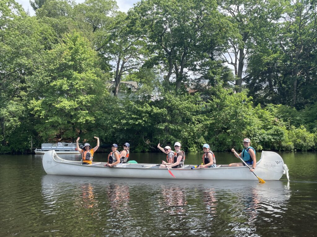 10-person canoe - great for groups!